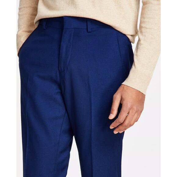 NWT Kenneth Cole Reaction Suit Pants, Blue, Men’s 35W x 32L - Picture 4 of 6